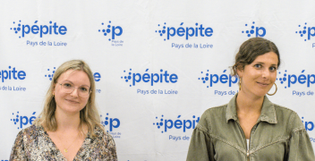 remise prix pepite 2024 pays de la loire avec Evanne David et Celia Nencioni